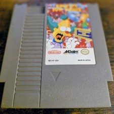 Krusty's Fun House Nintendo NES Tested And Works Great Game. Game Rattles picture
