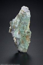 YGX Blue and Purple Fluorite with Pyrite picture