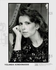 1997 Press Photo Harpist Yolanda Kondonassis - lrp97062 picture