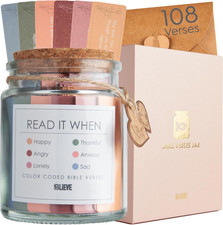 Read Me When Bible Verse Jar for Women, Graduation Gifts, Gift for Mom picture