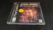 Star Wars: Episode I The Phantom Menace Sony Playstation 1 PS1 MINT COMPLETE picture