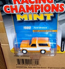 RACING CHAMPIONS EXCLUSIVE MINT EDITION 1980 FORD BRONCO 1 of 1,800 Worldwide picture