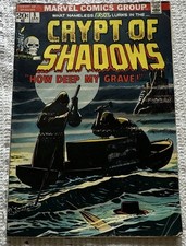 Crypt of Shadows #8 “How Deep My Grave” January 1974 picture