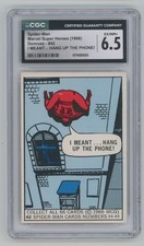 1966 Donruss Marvel Super Heroes #42 • Spider-Man • Just Graded CGC 6.5 picture