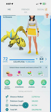 Pokémon GO Level 72 - Primal Groudon & Kyogre - Shiny Mega Requaza picture