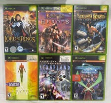 6 Xbox Games Lot: American McGee Scrapland, Phantasy Star Online - Working picture