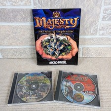Majesty The Fantasy Kingdom Sim PC Game & Northern Expansion Add-On & Manual picture