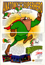 Interplay Boogerman Vintage Magazine Ad 1994 SEGA Genesis Retro Gaming Print picture