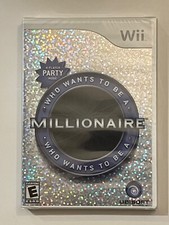 Who Wants to Be a Millionaire Nintendo Wii, 2010 New Factory Sealed OOP Ubisoft picture