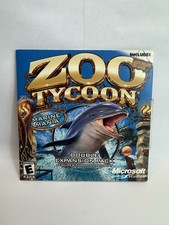 Zoo Tycoon - Marine Mania expansion - PC CD ROM - Rare Game - Tested - Working picture