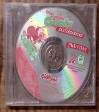 DISNEY'S EXTREMELY GOOFY SKATEBOARDING PREVIEW KELLOGG'S PROMO WINDOWS CD 3899 picture