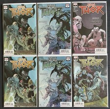 King Thor #1-4 Complete Mini-Series + Duplicates Key Marvel Comics 2019 #723-726 picture