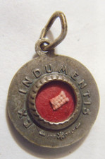 Scarce antique Catholic Saint Elizabeth Bergeron second class  holy Relic fv1875 picture