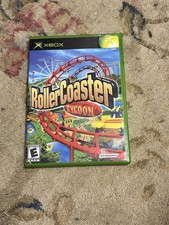 Rollercoaster Tycoon (Original Xbox, 2003) COMPLETE W/ MANUAL picture