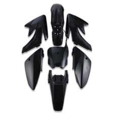 Plastic Fender Fairing Kit 7 Piece Motorcycle Body Work Plastic Fairing Kit picture