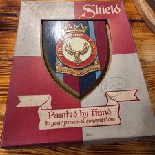 H.M.S. ANTRIM Royal Navy Ship Crest Wall Plaque Wood Made in GT Britain picture