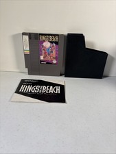 Kings Of The Beach Nintendo System 1990 NES Authentic Game Cartridge & Manual picture