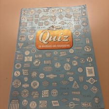 “Quiz”on Railroads and Railroading Association of American Railroads 1947 70 pgs picture