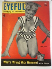 RARE FEBRUARY 1954 EYEFUL AMERICAN GIRL MAGAZINE VOLUME 10 NO. 4 VINTAGE ORIG US picture