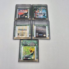 Game Boy Color 5 Game Lot Beyblade Zorro Dinosaur Stuart Little Tested picture