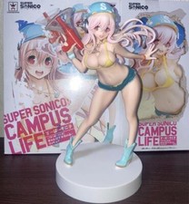 Genuine Super Sonico SQ Figure Campus Life Anime From Japan picture