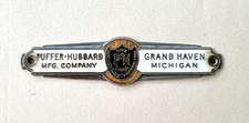 Vintage PUFFER HUBBARD Emblem Laboratory Refrigerators Grand Haven Advertising picture