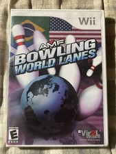 AMF Bowling World Lanes Nintendo Wii 2008 Brand New Factory Sealed Fast Ship picture