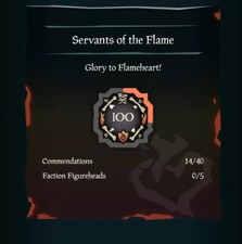 Sea of thieves Boost 0-100 lvl PVP Servants of the Flame  | Custom Order picture