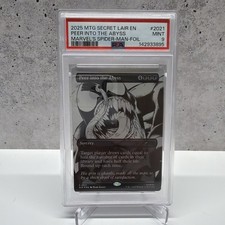 2025 MAGIC SECRET LAIR 2021 PEER INTO THE ABYSS MARVEL'S SPIDER-MAN VENOM PSA 9 picture