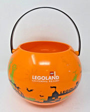 LEGOLAND California Resort Hotel Lighted Halloween Candy Bucket Pail 2018 TESTED picture