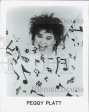 1989 Press Photo Peggy Platt, Seattle Comedian - lrp91468 picture