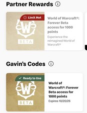 Blizzard: World of Warcraft Forever - Beta Access Code Only picture