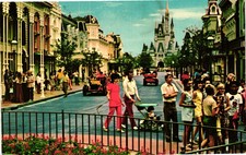 Vintage Postcard- Main Street, U.S.A. 1960s picture