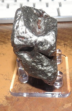 314 GM CAMPO DEL CIELO IRON METEORITE AA GRADE .7 LBS JAL STAND picture