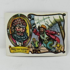 1961 Fleer Gum Co. Pirates Bold #24 Blackbeard picture