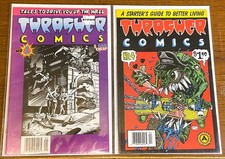 Vintage THRASHER Comics #1 & #4 1988 High Speed Productions Skateboard RARE picture