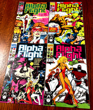 51 ALPHA FLIGHT COMICS LOT NICE SHAPE SEE NUMBERS BELOW picture