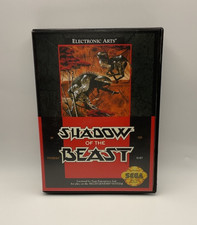 Shadow of the Beast Sega Genesis Video Game 1991 Complete Electronic Arts EA picture