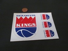 SACRAMENTO KINGS VINTAGE STICKER DECAL ORIGINAL OLD STOCK picture