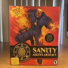 Sanity Aikens Artifact (PC CD) New Retail Store Big Boxed Edition Sealed Ice T picture
