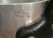 Vintage French Hammered Aluminum Saucepan - E. Dehillerin Paris picture