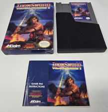Iron Sword Wizards and Warriors II 2 Nintendo NES Complete Tested picture