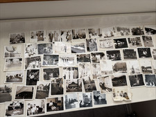 Lot 50+ African American Black & W Family Photos & 21 color, Polaroids SEE PICS picture