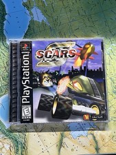 S.C.A.R.S (Sony PlayStation 1, 1998). Tested. CIB. Clean Throughout picture