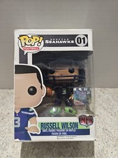 Funko Pop Football Seattle Seahawks NFL Russell Wilson #01 Vinyl Figure picture