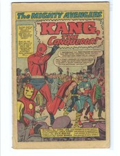 Marvel Comics The Mighty Avengers #8 1964 