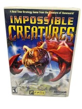 Impossible Creatures Relic Entertainment Microsoft Game PC Game Box 2002 picture