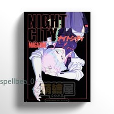 Cyberpunk 2077 Night City Magazine Art Book Storyboard Line Draft Illustration picture