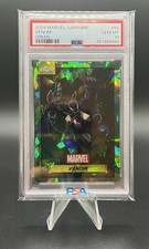 Venom 2024 Topps Chrome Sapphire Marvel Green /99 PSA 10 picture