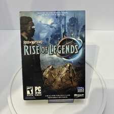 Rise of Nations Rise of Legends PC Game 2006 Complete in Box picture